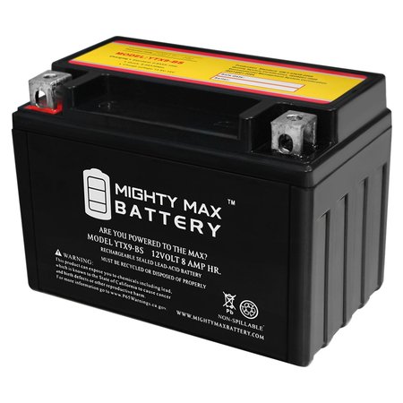 YTX9-BS SLA Replacement Battery Compatible with Kawasaki Z900RS ABS Cafe 20-22 -  MIGHTY MAX BATTERY, MAX4002776